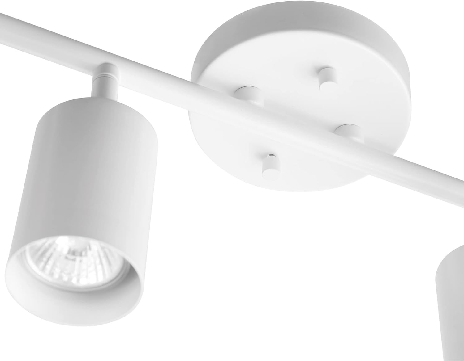 image:imageGlobe Electric 64000012 30 4Light Track Lighting Matte Black Ceiling Light Vintage Kitchen Lights Bulb Not IncludedWhite Pratt