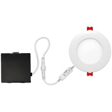 image:imageGLOBE ELECTRIC 91205 3 White Integrated recessed kit