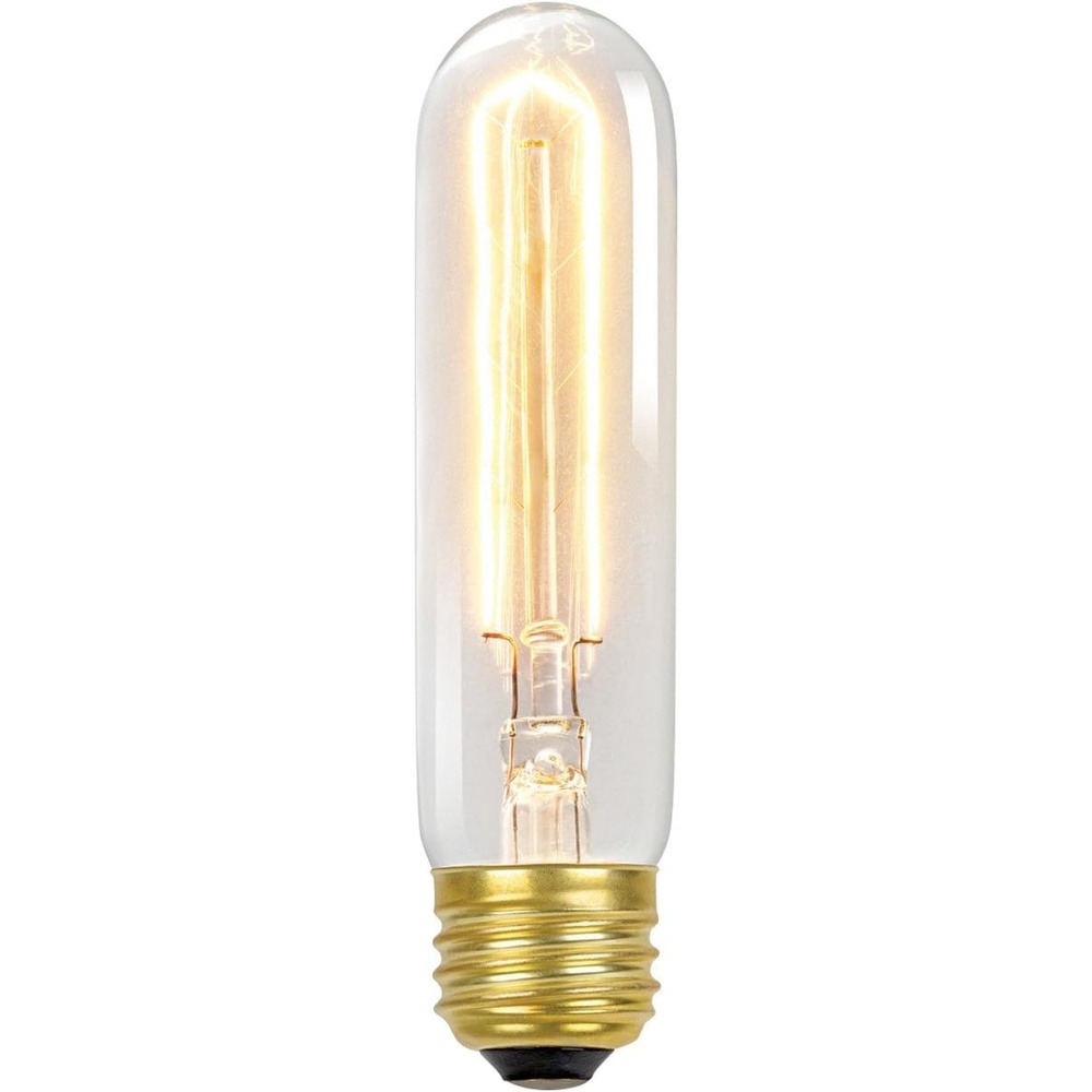 image:imageGlobe Electric 01322 60W Vintage Edison T10 Radio Tube Incandescent Filament Light Bulb E26 Base 245 Lumens1 Count Pack of 1