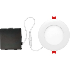 Globe 91495 Led Recessed Lighting Kit, White, 4″