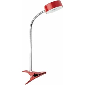 Globe Electric Company 12647 LED Clip Lamp, 5.24″ x 5.43″ x 8.46″, Red