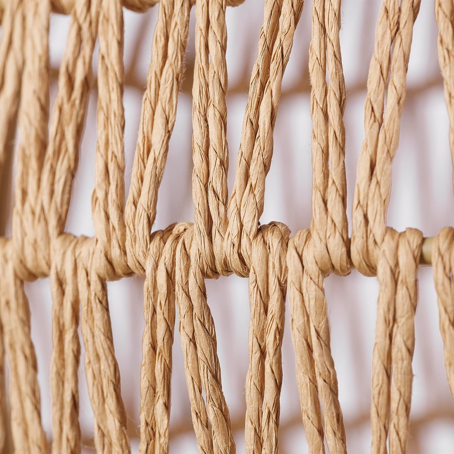image:imageGlobe Electric 65703 Tika 1Light Pendant Lighting Natural Blonde Twine ShadeTika