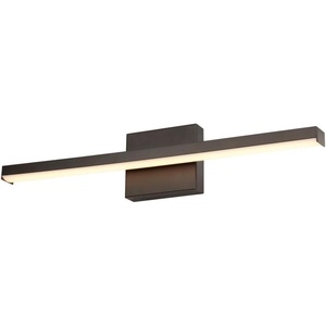 Globe Electric 51533 Jensen 30W Led Integrated Vanity Light, Black, Frosted Diffuser, 1000 Lumens, 3000 Kelvin (Warm White), 80 CRI(Black)
