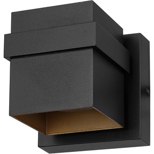 Globe Electric 91005232 Yvie 5″ Tall Outdoor Wall Sconce – Matte Black