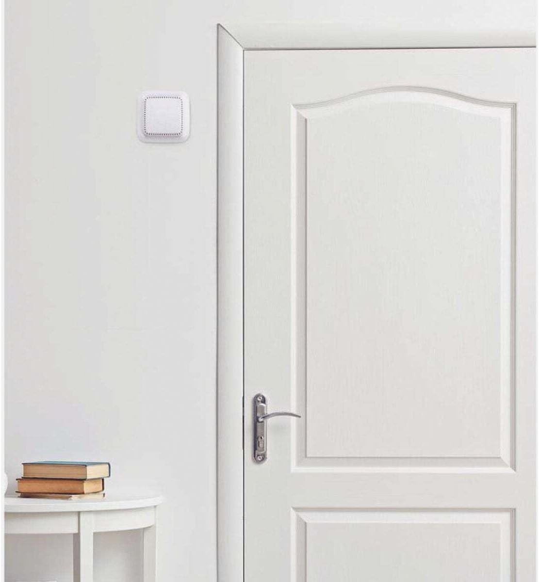 image:imageWireless White Battery Operated Doorbell Kit